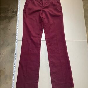 Banana Republic Burgundy Logan Pants